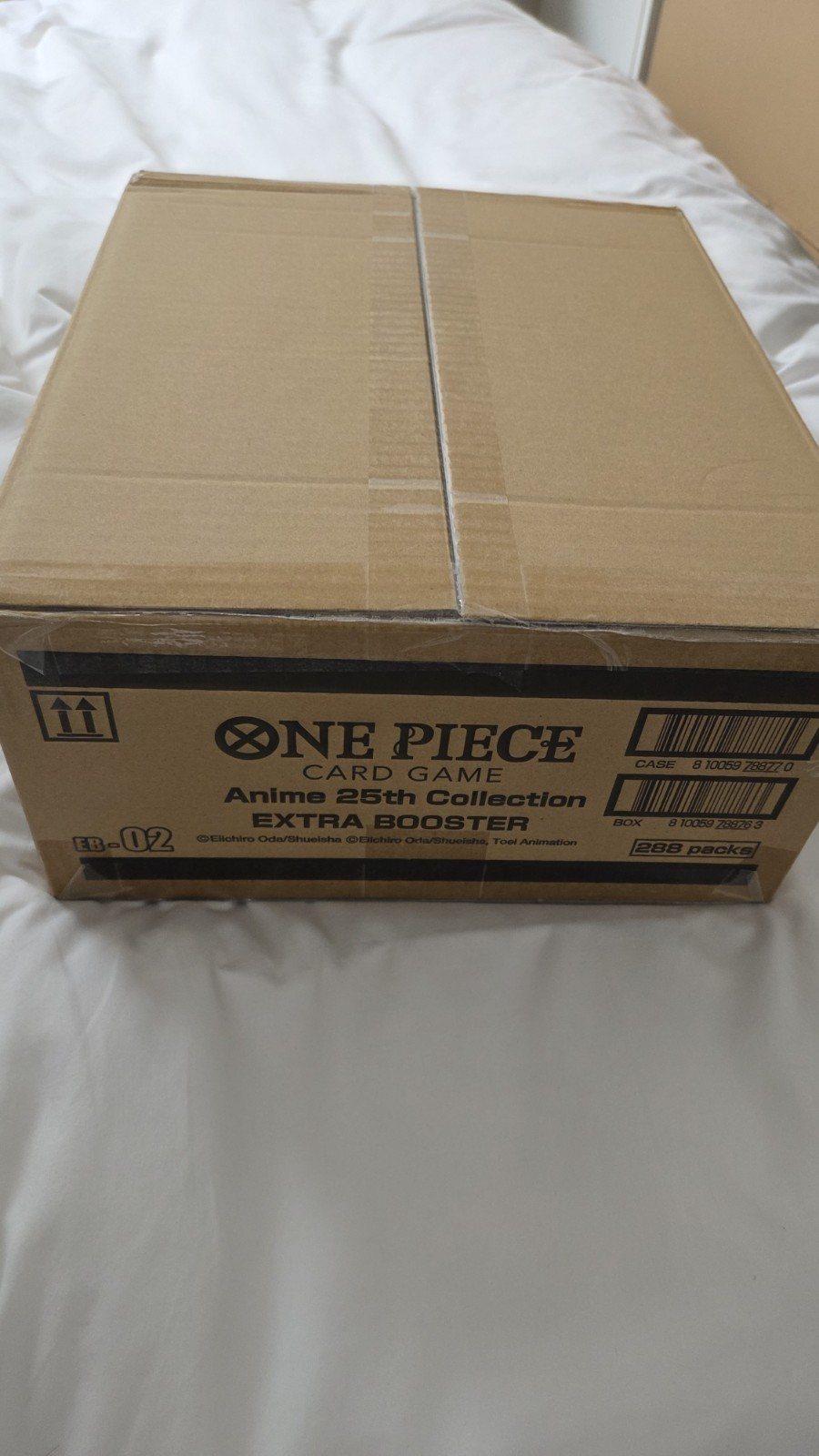 ONE PIECE EB02 CASE SEALED ANIME 25TH COLLECTION 12 BOOSTER BOX ENGLISH EB 2 EB2 – Photo 1