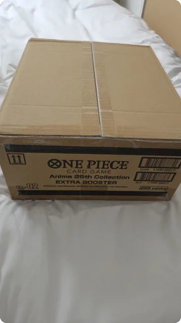 ONE PIECE EB02 CASE SEALED ANIME 25TH COLLECTION 12 BOOSTER BOX ENGLISH EB 2 EB2